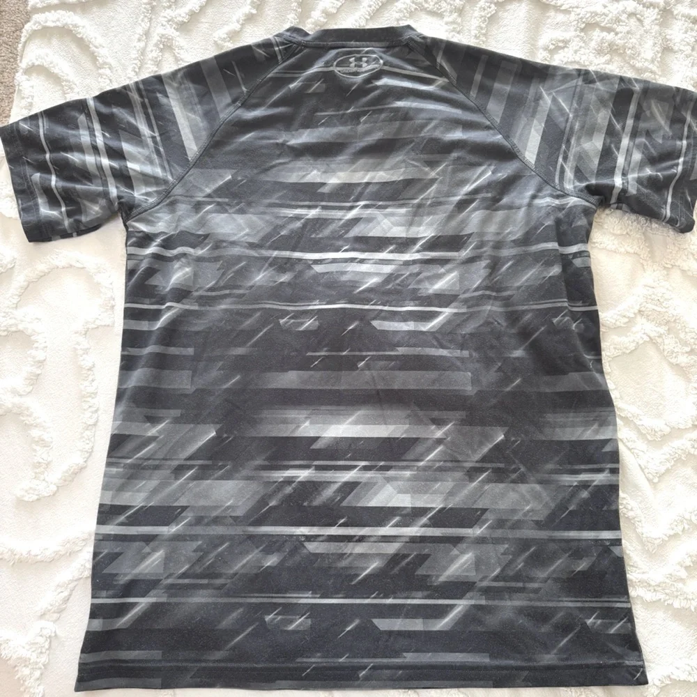 Under Armour Men’s T- Shirt Size Small Grey Loose Fit. Excellent Preowned Cond. - Picture 5 of 5